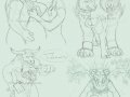 WoW_Tauren_sketchdump_by_CunningFox.jpg